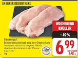 Schweineschnitzel aus der Oberschale von Bauerngut im aktuellen EDEKA Prospekt