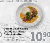 Gelbes Thai-Curry (mild) mit Rindfleischstreifen Angebote bei E center Mannheim für 10,90 €