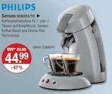 Senseo Kaffeepadmaschine von Philips im aktuellen V-Markt Prospekt für 44,99 €