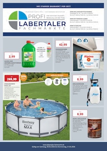 Aktueller Labertaler Fachmarkt Prospekt (Kelheim, 16 Seiten zum blättern Labertaler Fachmarkt Prospekt IHR STARKER BAUMARKT VOR ORT! mit 16 Seiten