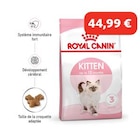 ROYAL CANIN Kitten pour chaton Croquettes Chat 4 kg à 44,99 € dans le catalogue Maxi Zoo