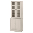 Kombination mit Glastüren graubeige im IKEA Prospekt Kombination mit Glastüren graubeige von HAVSTA im aktuellen IKEA Prospekt für 418,00 €