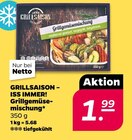 Grillgemüsemischung von Grillsaison – Iss Immer! im aktuellen Netto mit dem Scottie Prospekt für 1,99 €