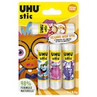 4 bâtons de colle Lou-Stics - UHU dans le catalogue Carrefour Market