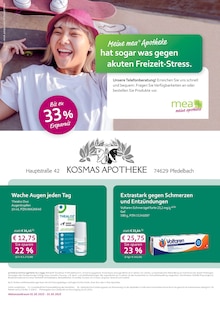 Aktueller mea - meine apotheke Prospekt (Pfedelbach, 4 Seiten zum blättern mea - meine apotheke Prospekt Unsere Mai-Angebote mit 4 Seiten