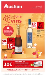 Prospectus Auchan Hypermarché, "La foire aux vins",  pages, 07/03/2023 - 21/03/2023