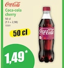 Coca-Cola Cherry - COCA COLA - Norma à Mulhouse Coca-Cola Cherry - COCA COLA en promo chez Norma Mulhouse à 1,49 €