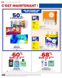 Prix et réduction Monsavon dans le prospectus Carrefour en cours Offre Monsavon dans le catalogue Carrefour du moment à la page 68