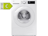 DV90DG52A0TEEG Wärmepumpentrockner (9 kg, Weiß) Angebote von SAMSUNG bei MediaMarkt Saturn Buchholz für 449,00 €