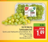 Tafeltrauben hell Angebote von Gut & Günstig bei Marktkauf Leipzig für 1,49 €
