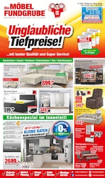 Die Möbelfundgrube Prospekt für Winnweiler: "Unglaubliche Tiefpreise!", 17 Seiten, 04.09.2025 - 17.09.2025