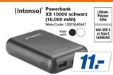 Powerbank XS 10000 schwarz (10.000 mAh) Angebote von Intenso bei expert Dinslaken für 11,00 €