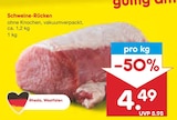 Schweine-Rücken im Angebot bei Netto Marken-Discount in Castrop-Rauxel Schweine-Rücken Angebote bei Netto Marken-Discount Castrop-Rauxel für 4,49 €