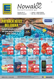 Aktueller EDEKA Supermarkt Prospekt in Ennepetal und Umgebung, "Aktuelle Angebote" mit 28 Seiten, 27.01.2025 - 01.02.2025