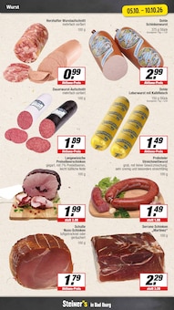 Wurst im EDEKA Prospekt "Aktuelle Angebote" mit 24 Seiten (Osnabrück)