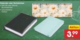 Kalender oder Notizbücher bei Netto Marken-Discount im Diemelsee Prospekt für 3,99 €