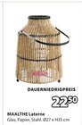 MAALTHE Laterne im Angebot bei JYSK in Germering MAALTHE Laterne Angebote bei JYSK Germering für 22,50 €