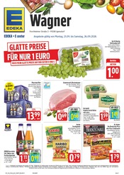 EDEKA Supermarkt Prospekt der aktuellen Woche mit 38 Seiten, gültig von 21.09.2026 bis 26.09.2026, in Hiltpoltstein und Umgebung Aktueller EDEKA Supermarkt Prospekt in Hiltpoltstein und Umgebung, "Wir lieben Lebensmittel!" mit 38 Seiten, 21.09.2026 - 26.09.2026