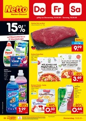 Aktueller Netto Marken-Discount Prospekt mit Rindfleisch, "Aktuelle Angebote", Seite 1