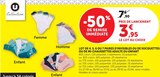 Lot de 4, 5, 6 ou 7 paires d'invisibles ou de socquettes ou de mi-chaussettes adulte ou enfant - U Collection - Super U à Perpignan Lot de 4, 5, 6 ou 7 paires d'invisibles ou de socquettes ou de mi-chaussettes adulte ou enfant - U Collection en promo chez Super U Perpignan à 3,95 €