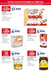 Promos Kinder dans le catalogue "PLUS DE 2700*€ DE REMISES CUMULÉES" de Costco Kinder en promo dans le catalogue Costco à la page 12