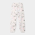 Pantalon de jogging molleton beige fille - La Halle Pantalon de jogging molleton beige fille à 6,99 € dans le catalogue La Halle