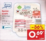 Speisequark Angebote von GUTES Land bei Netto Marken-Discount Gelsenkirchen für 0,69 €