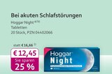 Hoggar Night bei mea - meine apotheke im Prospekt "" für 12,45 €