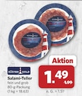 Salami-Teller fein im Angebot bei combi in Rheda-Wiedenbrück Salami-Teller fein Angebote von KÜSTEN GOLD bei combi Rheda-Wiedenbrück für 1,49 €
