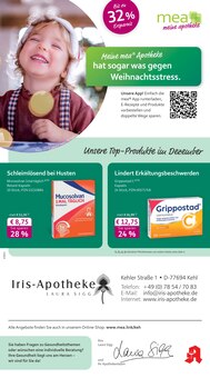 Aktueller mea - meine apotheke Prospekt "Unsere Dezember-Angebote" Seite 1 von 4 Seiten für Kehl