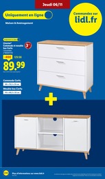 Offre Meuble dans le catalogue Lidl du moment à la page 64