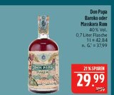 Baroko Rum Angebote von Don Papa bei Marktkauf Altenburg für 29,99 €