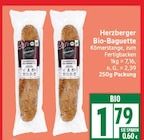 Bio-Baguette von Herzberger, Bio für 1,79 € bei EDEKA im Angebot Bio-Baguette von Herzberger, Bio im aktuellen EDEKA Prospekt