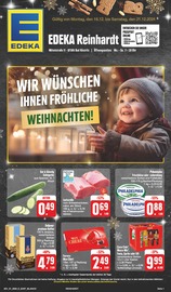 Aktueller EDEKA Prospekt mit Lachs, "Wir lieben Lebensmittel!", Seite 1