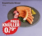V-Markt München - Knackfrische Wiener Angebot im Prospekt Knackfrische Wiener bei V-Markt im München Prospekt für 0,79 €