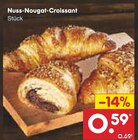 Nuss-Nougat-Croissant Angebote bei Netto Marken-Discount Mannheim für 0,59 €