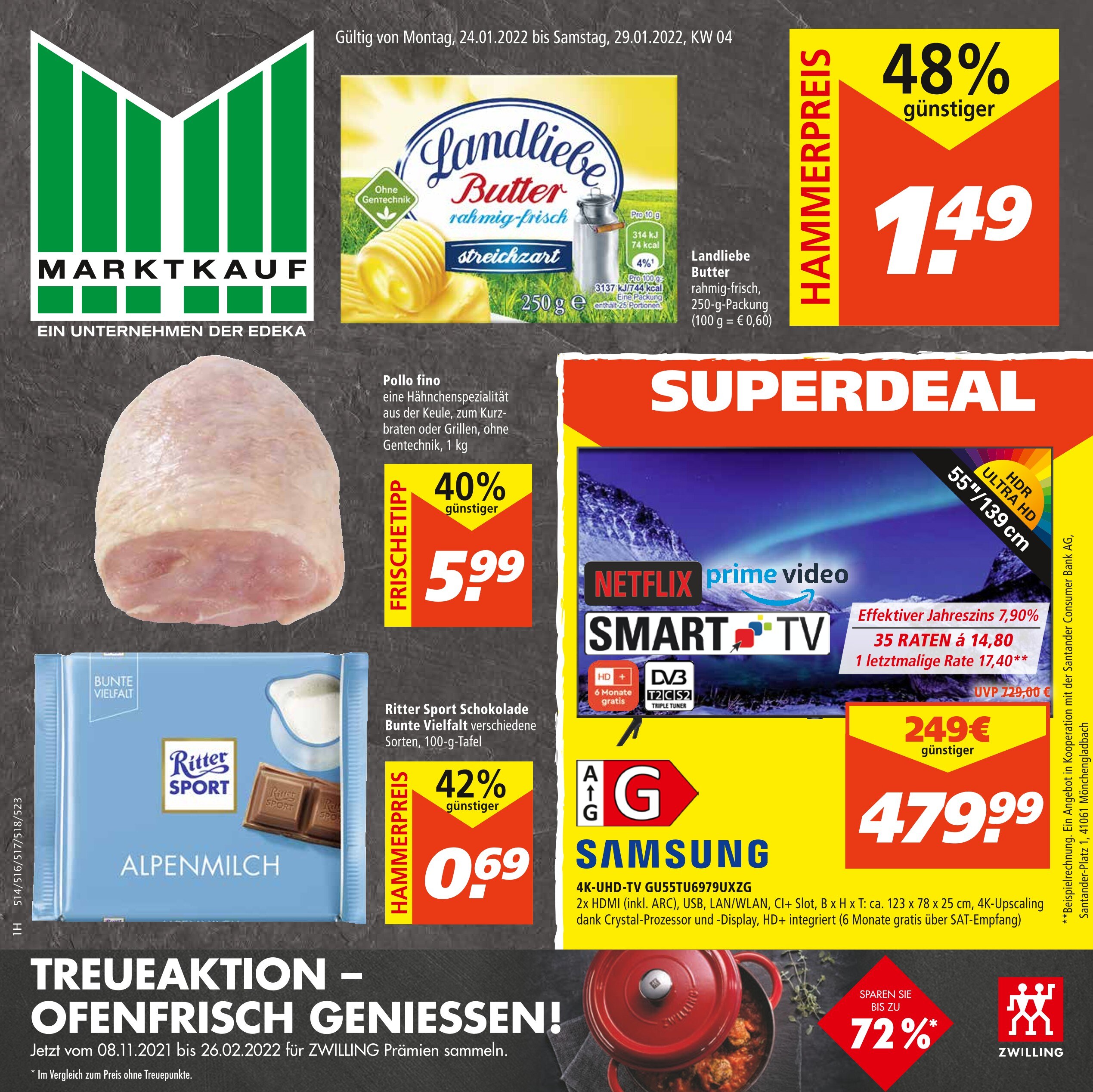 Marktkauf Prospekt für Maikammer mit 49 Seiten Marktkauf Prospekt für Maikammer: "Top Angebote", 49 Seiten, 24.01.2022 - 29.01.2022