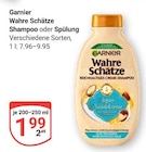 Wahre Schätze Shampoo Angebote von Garnier bei GLOBUS Saarbrücken für 1,99 €