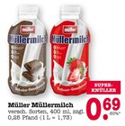 Schoko-Geschmack oder Erdbeer-Geschmack Angebote von Müller bei E center Oberursel für 0,69 €