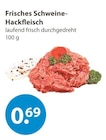 Aktuelles Frisches Schweine-Hackfleisch Angebot bei V-Markt in Augsburg ab 0,69 €