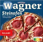 Flammkuchen Elsässer Art oder Steinofen Pizza Salami Angebote von Original Wagner bei REWE Kempten für 1,89 €