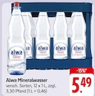 Mineralwasser Angebote von alwa bei EDEKA Freiburg für 5,49 €