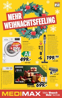 MEDIMAX Prospekt Merseburg "MEHR WEIHNACHTSFEELING" mit 8 Seiten