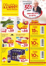 Netto Marken-Discount Prospekt "Du willst bis zu 50% sparen? Dann geh doch zu NETTO!", 41 Seiten, für Aschaffenburg, 20.01.2020 - 25.01.2020 Netto Marken-Discount Prospekt "Du willst bis zu 50% sparen? Dann geh doch zu NETTO!", 41 Seiten, für Aschaffenburg, 20.01.2020 - 25.01.2020