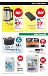 Offre Batterie dans le catalogue Super U du moment à la page 27