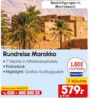 Rundreise Marokko Angebote bei Netto Marken-Discount Mülheim für 579,00 €