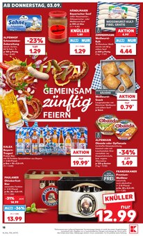 Bier im aktuellen Kaufland Prospekt (Fürth) Bier im Kaufland Prospekt "Hier bin ich richtig" mit 77 Seiten (Fürth)