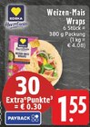 Weizen-Mais Wraps im Angebot bei EDEKA in Recklinghausen Weizen-Mais Wraps Angebote von EDEKA Herzstücke bei EDEKA Recklinghausen für 1,55 €