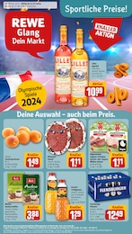 REWE Prospekt "Dein Markt" für Krefeld, 28 Seiten, 22.07.2024 - 27.07.2024