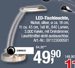 LED-Tischleuchte Angebote bei Opti-Wohnwelt Fulda für 49,90 €
